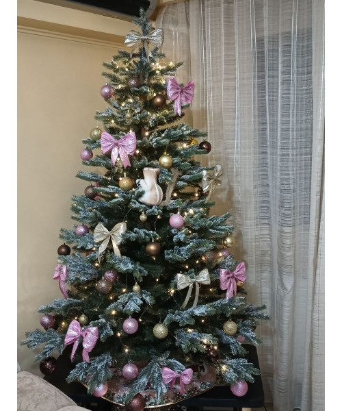 Изкуствена елха Burnitat 3D + 2D - 220 cm