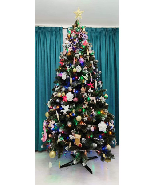 Изкуствена елха Oscana 220 cm