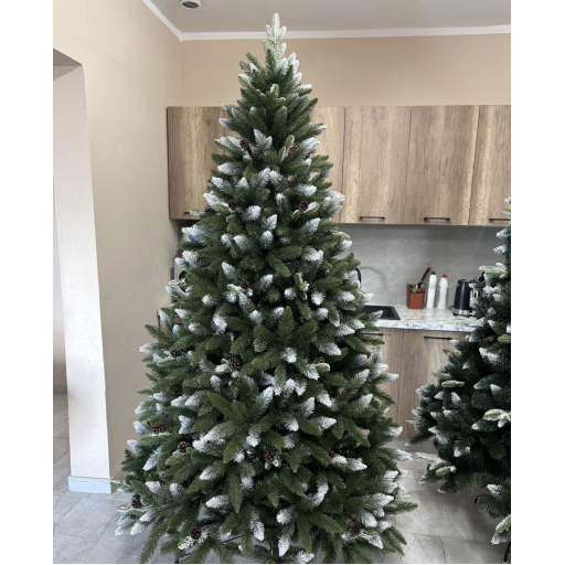 Изкуствена елха Tania 3D + 2D - 220 cm