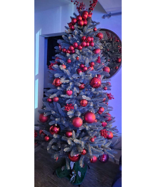 Изкуствена елха Silver 220 cm