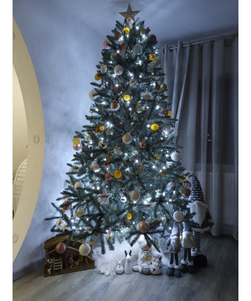Изкуствена елха Silver 220 cm