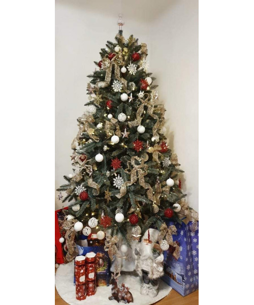 Изкуствена елха Silver 220 cm