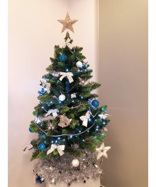 Изкуствена елха Nevada 90 cm